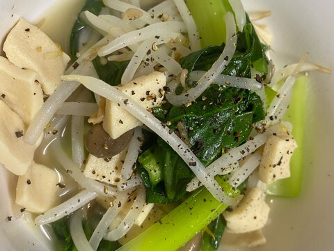 高野豆腐の中華風　簡単含め煮